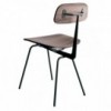 Silla moderna Viking W para comedor de Extendo.