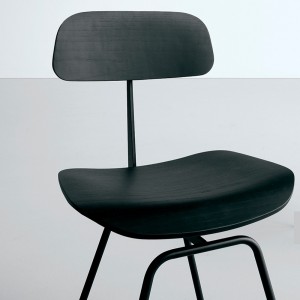 Silla moderna Viking W para comedor de Extendo.
