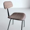 Silla moderna Viking W para comedor de Extendo.