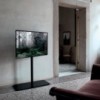 Mueble moderno de televisión Spin 360 para salón de Extendo.