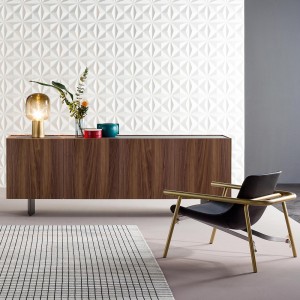 Aparador moderno Outline de Bonaldo. Diseño de muebles italianos.