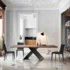 Mesa AX fija madera de Bonaldo. Mesa de madera de calidad italiana.