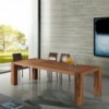 Mesa maciza rectangular extensible Base de Oliver B.