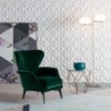 Sillón Lovy con diseño envolvente Bonaldo. Piezas modernas de sillones.
