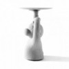 Mesa auxiliar escultórica Monkey table para exterior de BD Barcelona.
