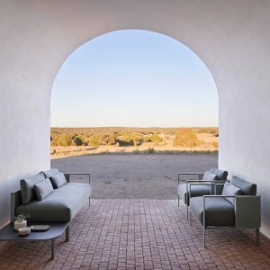 Sillón Solanas para exterior de Gandia Blasco. Muebles para patio y jardín.