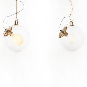 Miconos Suspension - Satin brass