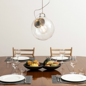 Miconos Suspension - Satin brass