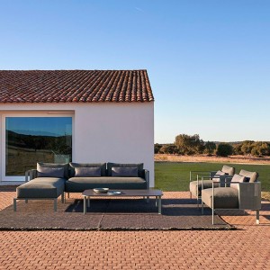 Sofá modular 1 dSolanas de Gandia Blasco. Sofá para exterior de diseño.
