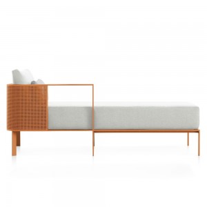Sofá modular 2 Solanas de Gandia Blasco. Sofás de diseño para exteriores.