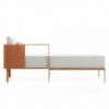 Sofá modular 2 Solanas de Gandia Blasco. Sofás de diseño para exteriores.