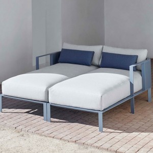 Sofá modular 2 Solanas de Gandia Blasco. Sofás de diseño para exteriores.