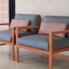 Sillón Timeless para terraza de Gandia Blasco. Sillones de diseño para jardín.
