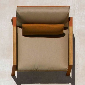 Sillón Timeless para terraza de Gandia Blasco. Sillones de diseño para jardín.
