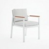 Silla con brazos Timeless para jardín de Gandia Blasco. Sillas modernas.