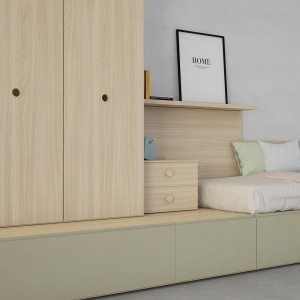 Composición Nº9 de Tobisa Muebles. Habitaciones juveniles.