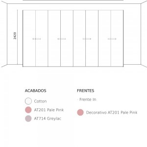 Composición Nº16 de Tobisa Muebles. Habitaciones juveniles.