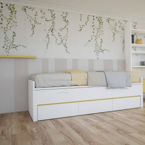 Composición Nº17 de Tobisa Muebles. Habitaciones juveniles.