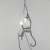 Lámpara suspensión Monkey with rope de Seletti.