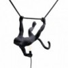 Lámpara exterior suspensión Monkey color negro de Seletti.