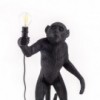 Lámpara suelo Monkey Standing color negro de Seletti para exterior