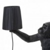 Lámpara suelo Monkey Standing color negro de Seletti para exterior