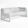 Sofá moderno Modular 1 Dna de Aluminio Termolacado con Funda Protectora