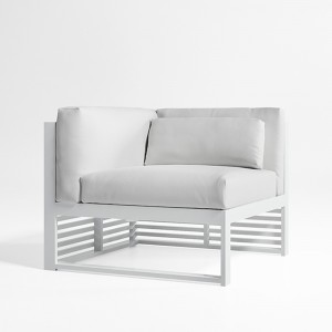 Sofá modular 6 DNA para terraza de Gandia Blasco. Sofá de diseño para jardín.