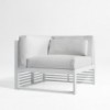 Sofá modular 6 DNA para terraza de Gandia Blasco. Sofá de diseño para jardín.