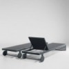 Tumbona DNA reclinable para exterior de Gandia Blasco. Tumbonas de diseño.