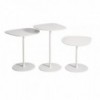 Mesa Auxiliar Mixit Laminado Desalto. Mesas laterales o para café de diseño italiano.