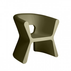 Sillón Pal de Exterior con Tela Náutica y Tacos Antideslizantes | Vondom