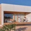 Taburete Alto Aram Outdoor de diseño para jardín o terraza de Gandia Blasco.