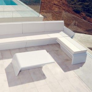 Sofá Rest Módulo Chaiselongue de Diseño con Luz Led y Acceso a Wifi