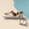 Mesa Tumbona Rest con Ruedas y Luz Led en el Interior | Diseño Vondom