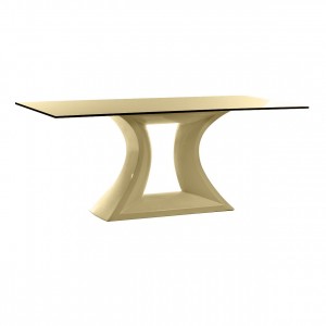 Mesa Rest XL con Luz Led y Cristal Templado de Seguridad | Vondom