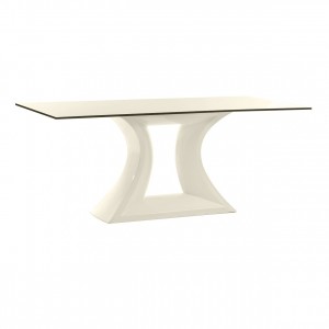 Mesa Rest XL con Luz Led y Cristal Templado de Seguridad | Vondom