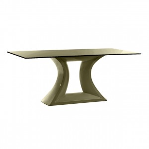 Mesa Rest XL con Luz Led y Cristal Templado de Seguridad | Vondom