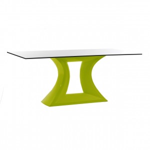 Mesa Rest XL con Luz Led y Cristal Templado de Seguridad | Vondom