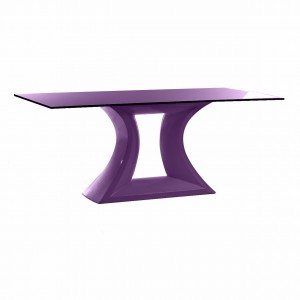 Mesa Rest XL con Luz Led y Cristal Templado de Seguridad | Vondom