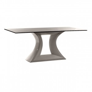 Mesa Rest XL con Luz Led y Cristal Templado de Seguridad | Vondom