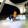 Butaca Ufo Tapizada con Tela Náutica y Luces Led en el Interior | Vondom