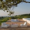 Mesa Butaca de terraza 356 para exterior de Gandia Blasco