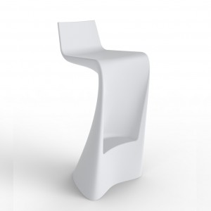 Taburete Wing con Luz Led en el Interior Fabricado en Resina | Vondom