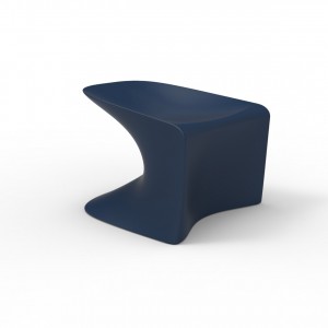 Taburete Bajo Wing Fabricado en Resina con Luz Led Interior | Vondom