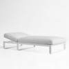 Cama de diseño Chill Flat reclinable para exterior de Gandía Blasco