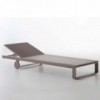 Tumbona reclinable Flat de dos alturas para exterior de Gandía Blasco.