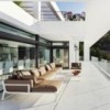 Sofá Flat Modular 1 de Gandía Blasco. Sofá de diseño para exteriores.