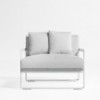 Sillón Flat de Gandía Blasco. Sillones de diseño para exterior en aluminio.