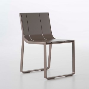 Silla Flat de Gandía Blasco. Cómoda silla de diseño para exteriores.
